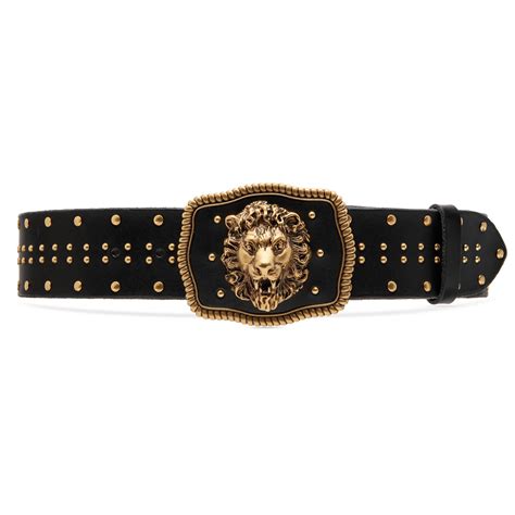 black gucci belt lion head replica|gucci belt buckle.